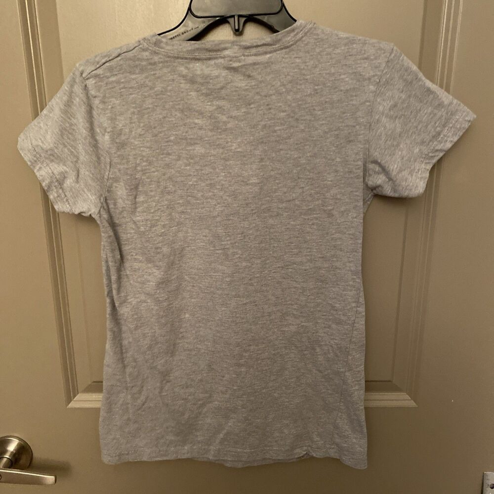 Peanuts Men's T-Shirt "I'd Rather Be Sleeping" Snoopy Gray Kids Large - Picture 5 of 7